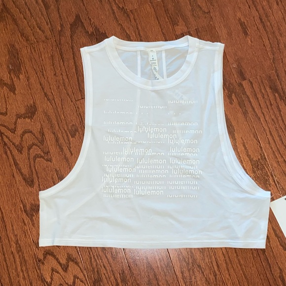 Lululemon Muscle Love Crop Tank Top Graphic - Picture 6 of 8